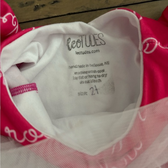 Leotudes custom Pom dress Brooklyn 2t - Picture 2 of 5